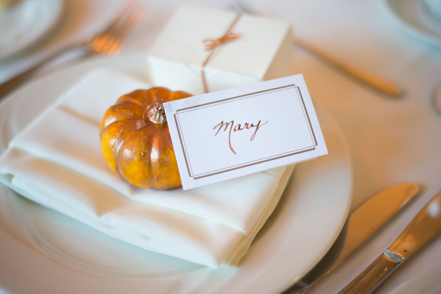 calligraphy place card